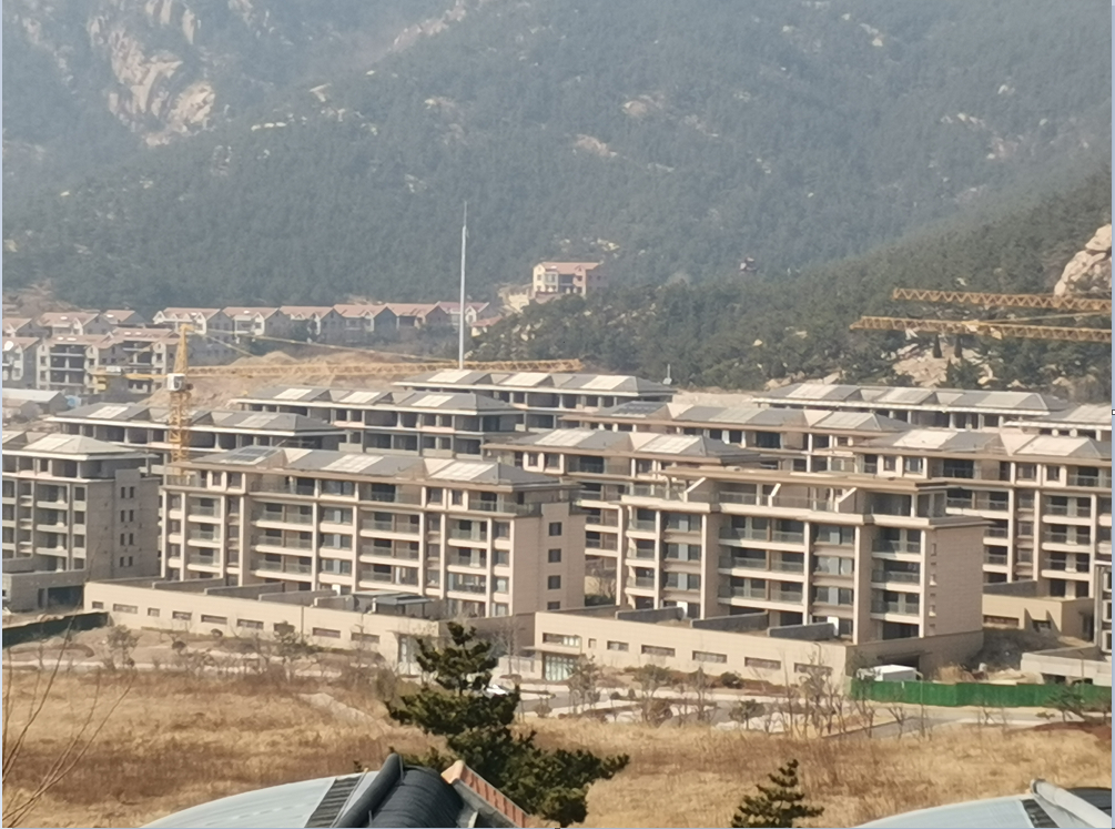 山东青岛某康养项目采用舜普光伏热水器(图1)